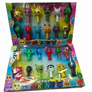 Oferta czasowa Zestaw figurek Sprunki 12PCS kolorowe postacie Youtuber