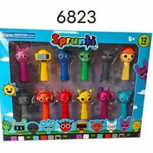 Zabawki Sprunki 12PCS - Zestaw 12 figurek kolekcjonerskich Darmowy zwrot