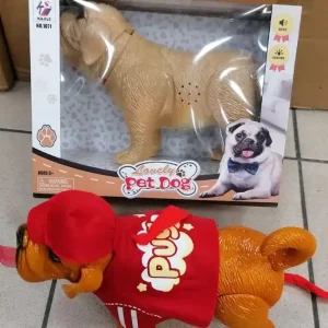 Zabawka interaktywna piesek Lovely Pet Dog na baterie, światło i dźwięk Wysoka jakość