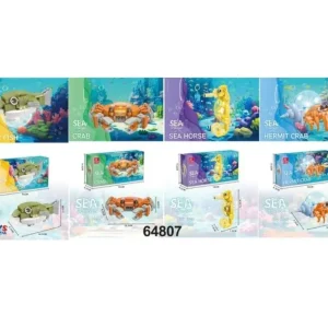 Niska cena Klocki SEA Zwierzęta Morskie Mix 12 szt. - Figurki Konstrukcyjne