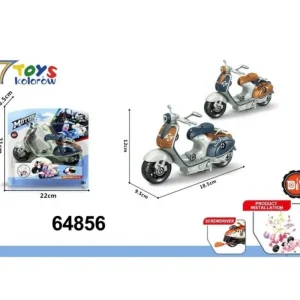 Zabawkowy Motocykl Skuter DIY 18.5cm ze Śrubokrętem Bezpieczne zakupy