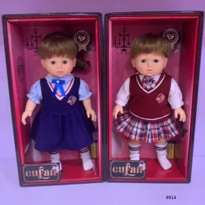 Wyjątkowa oferta Zabawka Lalka Cufan w Mundurku Szkolnym, 6 szt