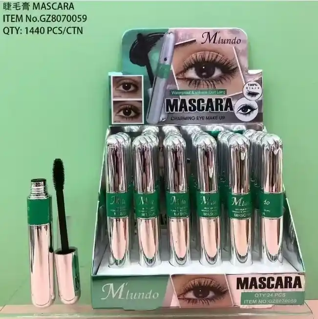 Dodaj do koszyka Tusz do rzęs M'lundo Mascara Waterproof Volume 100% Black