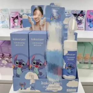 Niska cena Purpurowa Pianka Oczyszczająca Kakaziyan Stitch 150ml ze Szczoteczką