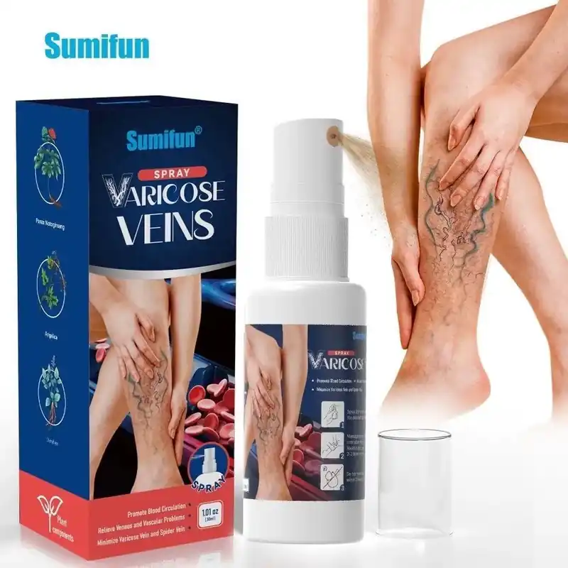Zniżka Sumifun Varicose Veins Spray na żylaki 30ml, 12 szt