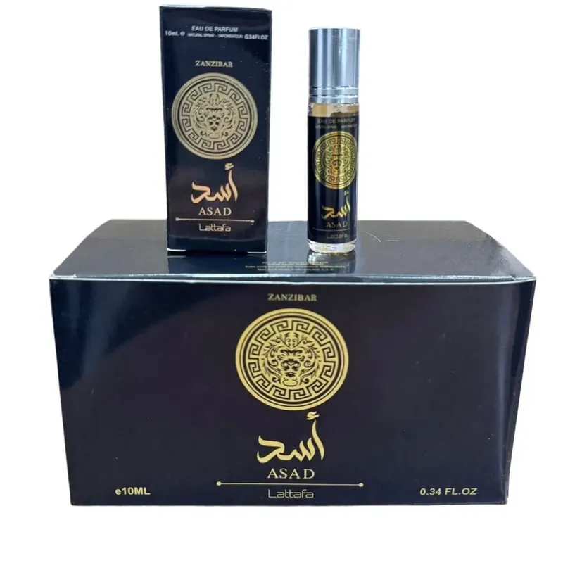 Super okazja Perfumy Arabskie ASAD Zanzibar Lattafa 10ml EDP Spray - 24 szt.