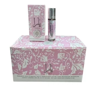 Darmowy zwrot Perfumy Arabskie YARA 10ml Eau de Parfum Spray Różowe