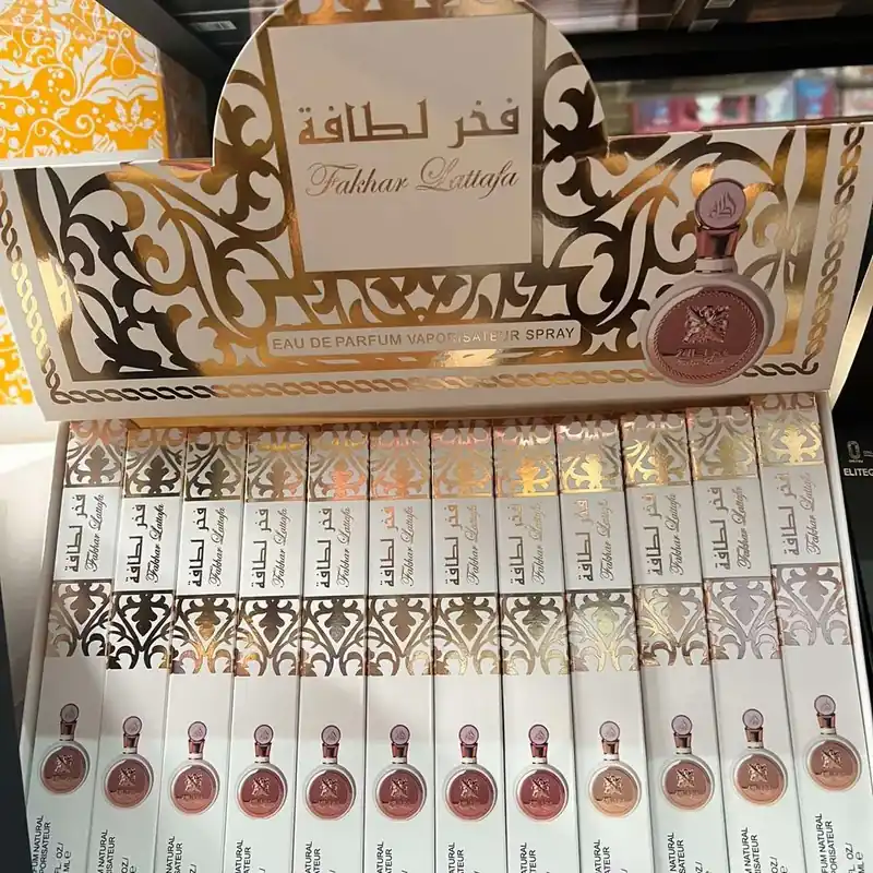 Zniżka Fakhar Lattafa Eau De Parfum 35ml Spray Złote Zdobienia