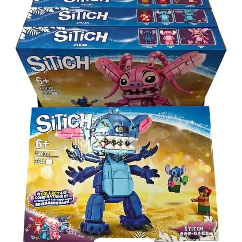Klocki Stitch SiTiCH Zestaw Figurek Kolekcjonerskich 4 szt Do wyczerpania zapasów