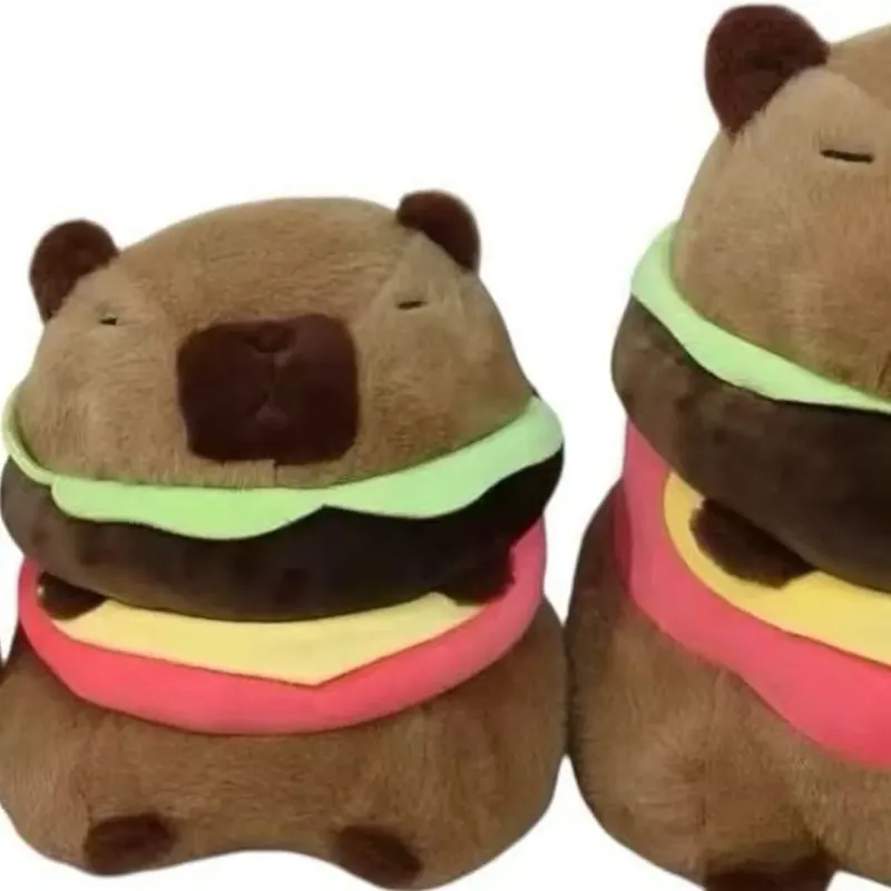 Oferta czasowa Maskotka Pluszowa Kapibara Burger 30cm - Miękki Pluszak