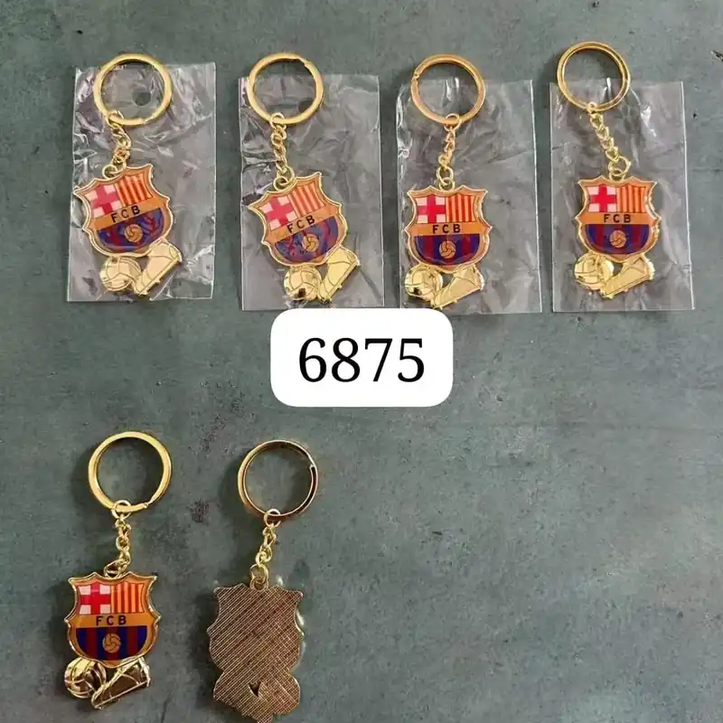 Brelok Metalowy FC Barcelona FCB Piłka i But Ostatnie sztuki