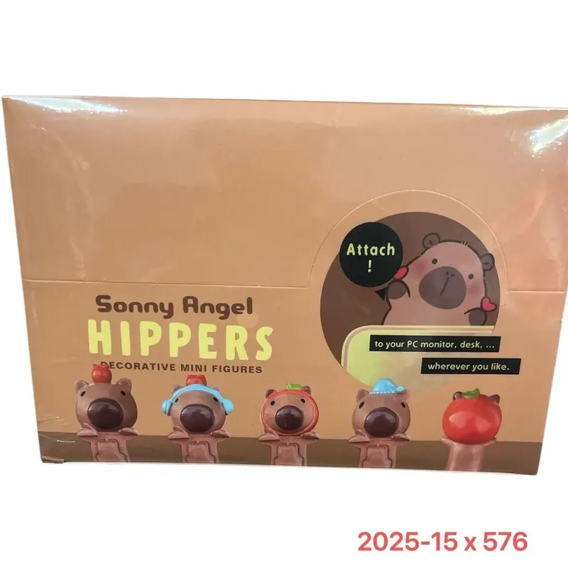 Sonny Angel Hipperspers - Figurki Dekoracyjne Kapibary 12 szt. Szybka dostawa