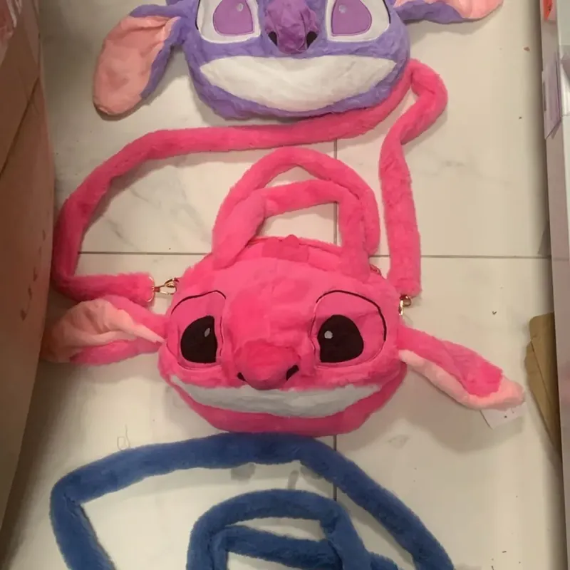 Darmowa dostawa Pluszowa Torebka Stitch i Angel na Ramię, Mix Kolorów