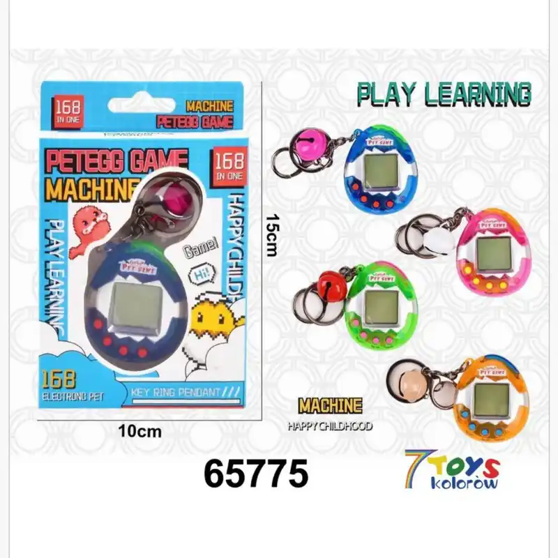 Zabawki Konsola Petego Game 168w1 Brelok 12szt Oferta