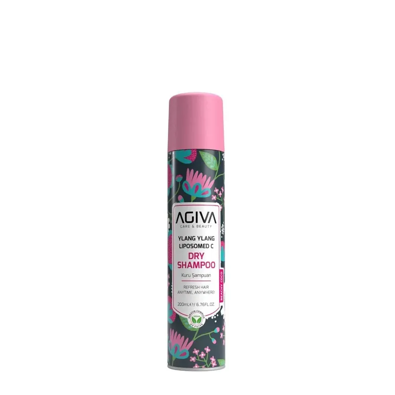 Sprawdź teraz Suchy Szampon Agiva 200 ml Ylang Ylang Keratyna UV Vegan