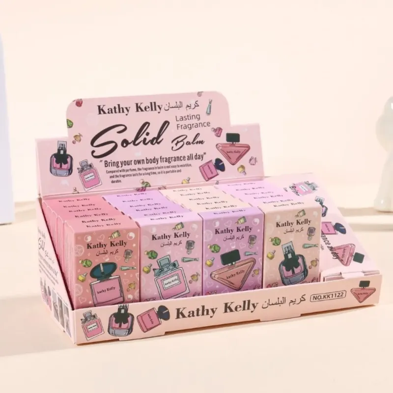 Tylko dziś Kathy Kelly Solid Balm Perfumowany Balsam w Kremie, Zestaw 24 szt.