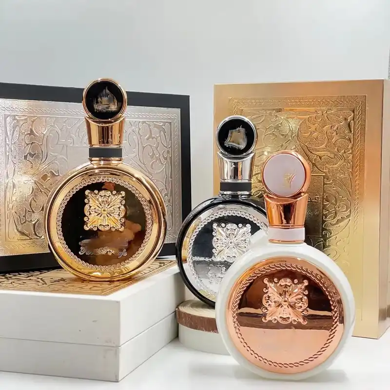 Perfumy Lattafa 100ml - Eleganckie Flakony Zdobione, Mix Wzorów Wyjątkowa oferta