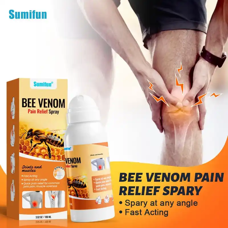 Sumifun Bee Venom Spray Przeciwbólowy na Stawy i Mięśnie 100ml Wyjątkowa oferta