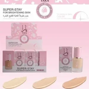 Okazja Podkład YARA Super-Stay Brightening Wodoodporny 12 szt.