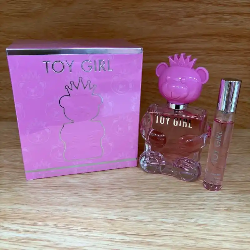 Nie przegap Zestaw Perfume Toy Girl Pink 2w1 100ml+20ml - Flakon Miś