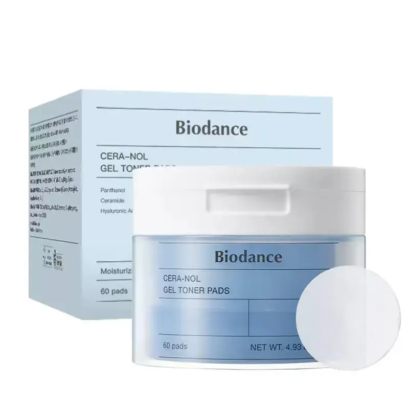 Biodance Cera-nol Gel Toner Pads - Kojące Płatki z Ceramidami 60szt Ograniczona ilość