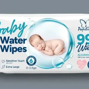 Cena promocyjna Papillion Baby Water Wipes Chusteczki Nawilżane 50szt 99% Wody