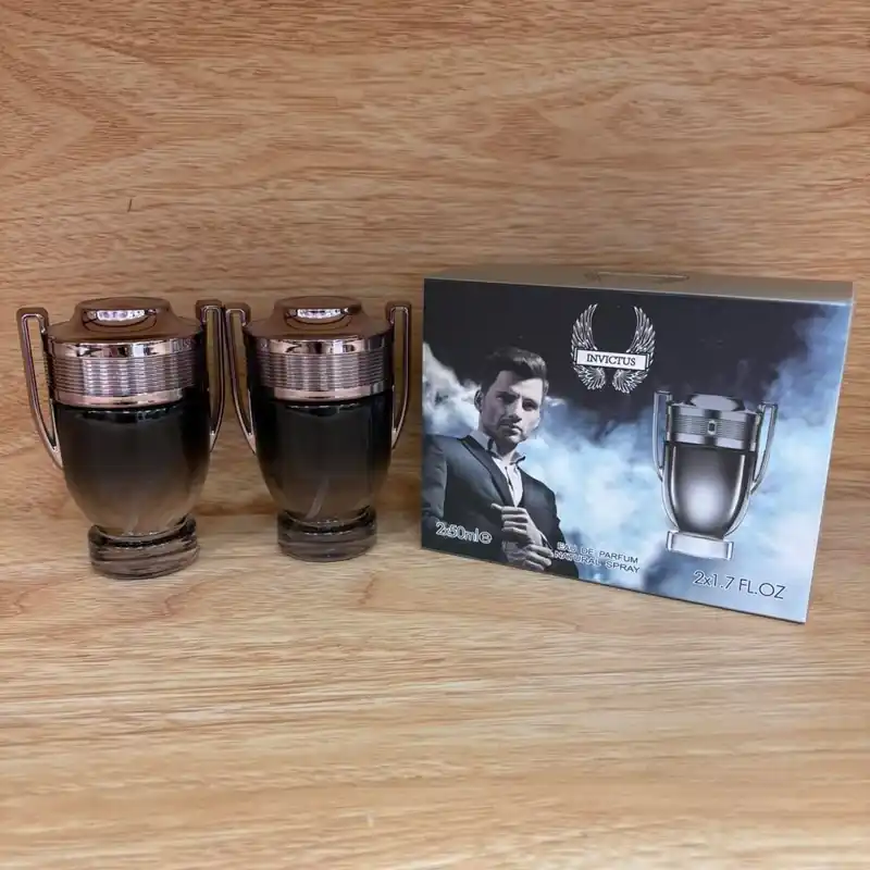 Zestaw Perfum Rabanne Invictus 2x50ml - Flakony w Kształcie Pucharu Ekspresowa dostawa