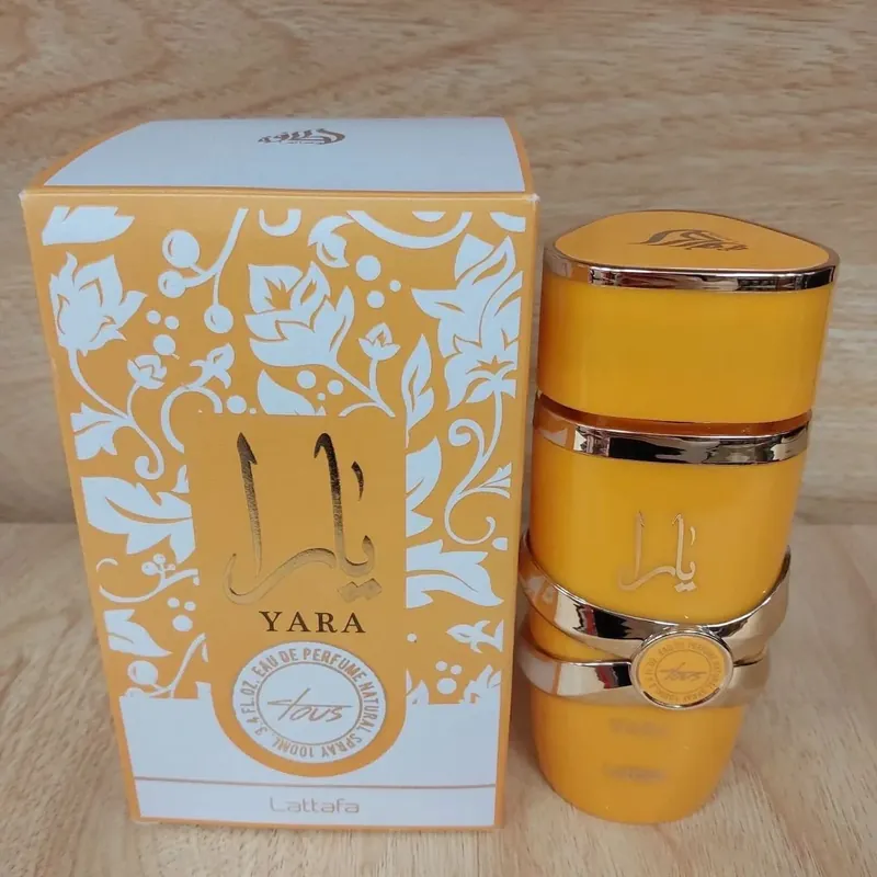 Dostępne od ręki Perfumy Yara Lattafa 100ml żółte - Woda Perfumowana EDP