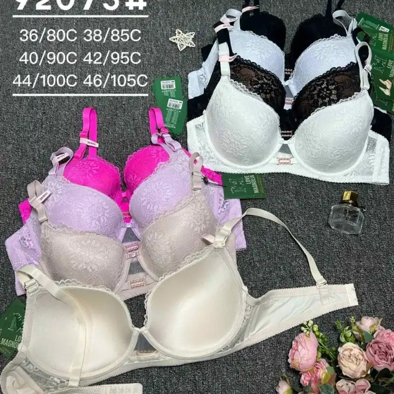 Darmowa dostawa Biustonosze damskie koronkowe Love Magnolia 80C-105C 6 szt.