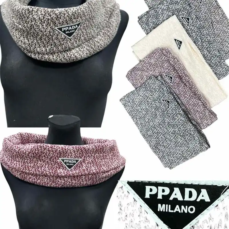 Oferta limitowana Szalik damski komin dzianinowy PPADA MILANO bawełna wiskoza 12szt