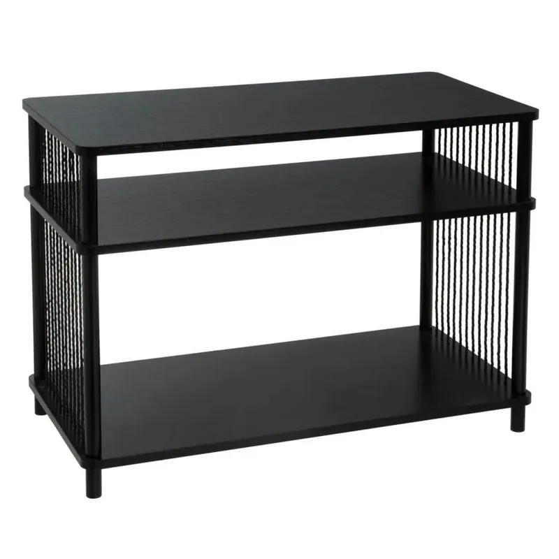 Ostatnia szansa Szafka pod TV MANILA czarna 80x40x56 cm