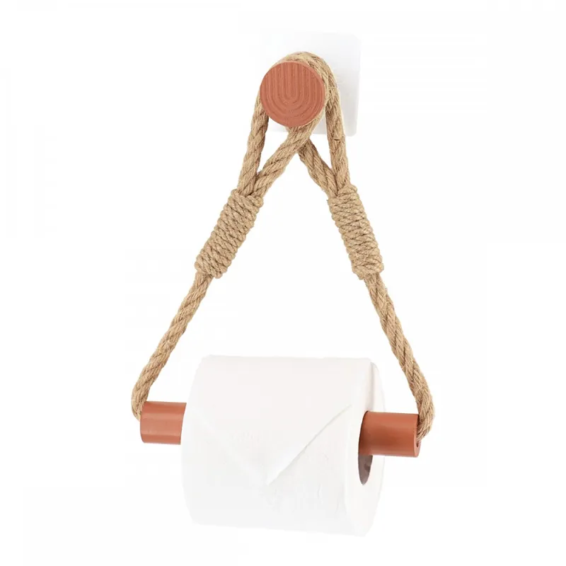Uchwyt na papier toaletowy brązowy Hanger Ostatnia szansa
