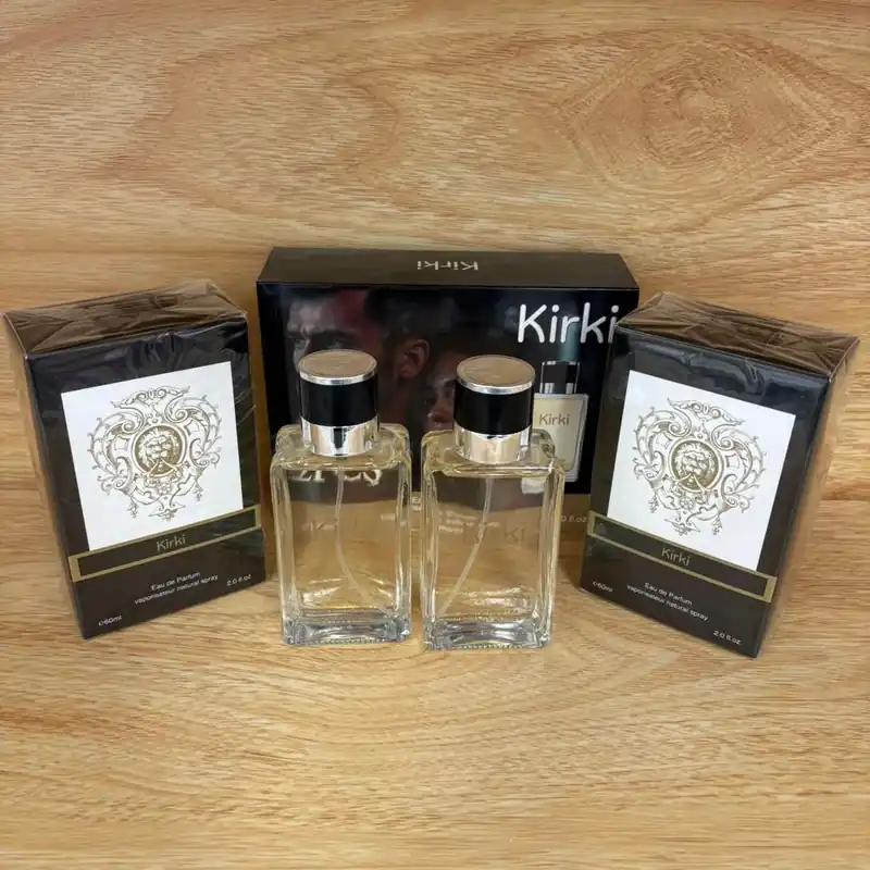 Zestaw Perfume Kirki 2x50ml Woda Perfumowana EDP z Motywem Lwa Promocja