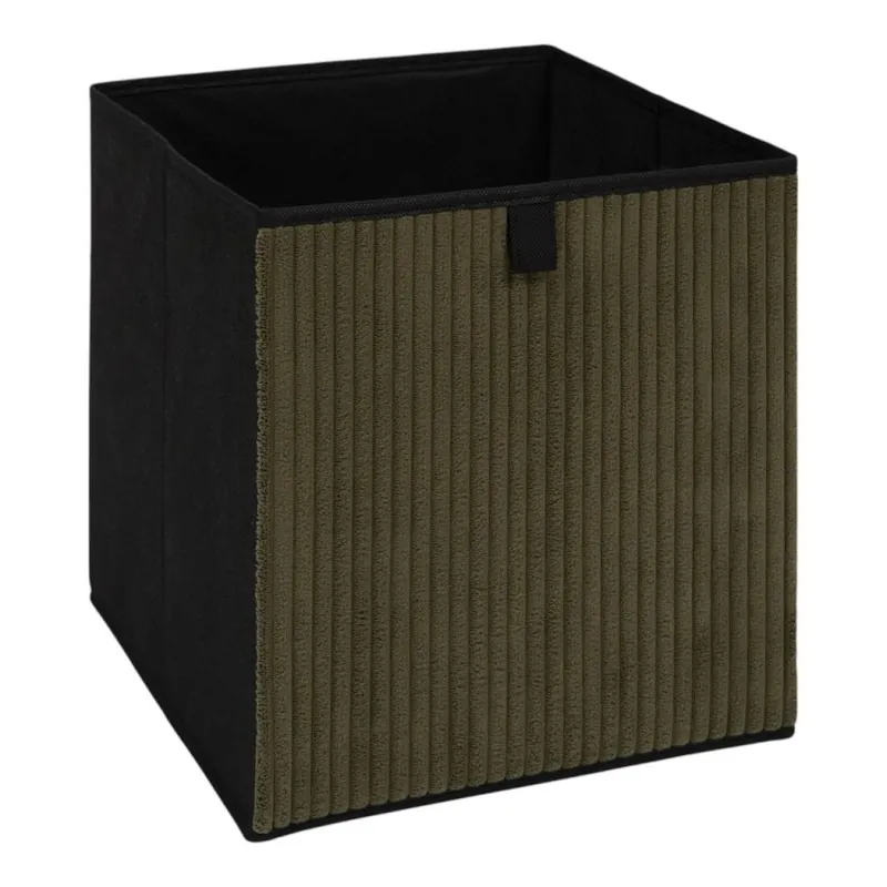 Pojemnik Corduroy Box 30x30 cm zielony Dostępne od ręki