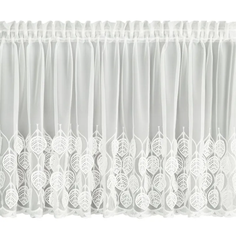 Zazdrostka NIRA haft 3D liście 70x150 cm Obniżka ceny