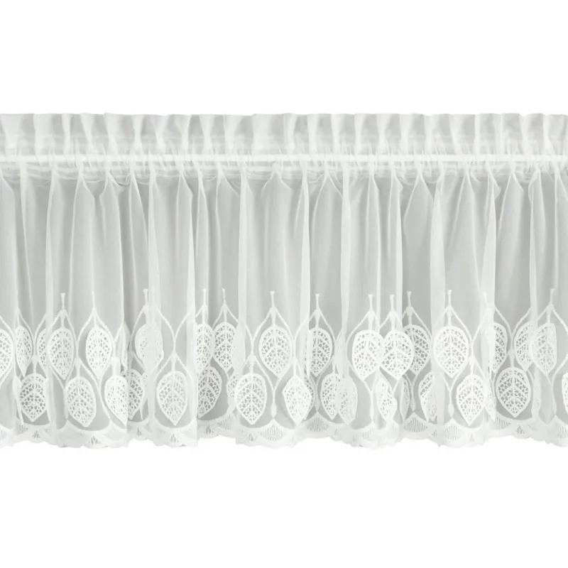 Sprawdź teraz Zazdrostka NIRA haft 3D liście 40x150 cm
