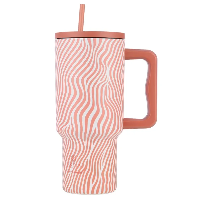 Ostatnie sztuki Kubek termiczny ze słomką 900 ml Soft Ripple