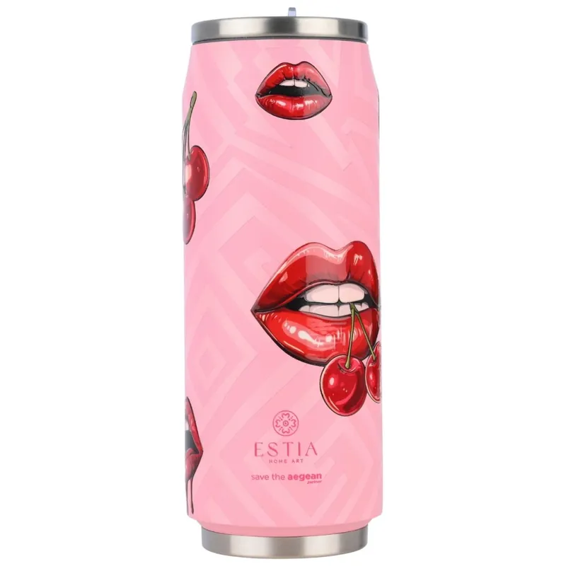 Kubek termiczny ze słomką 500 ml Blush Pop Darmowa dostawa