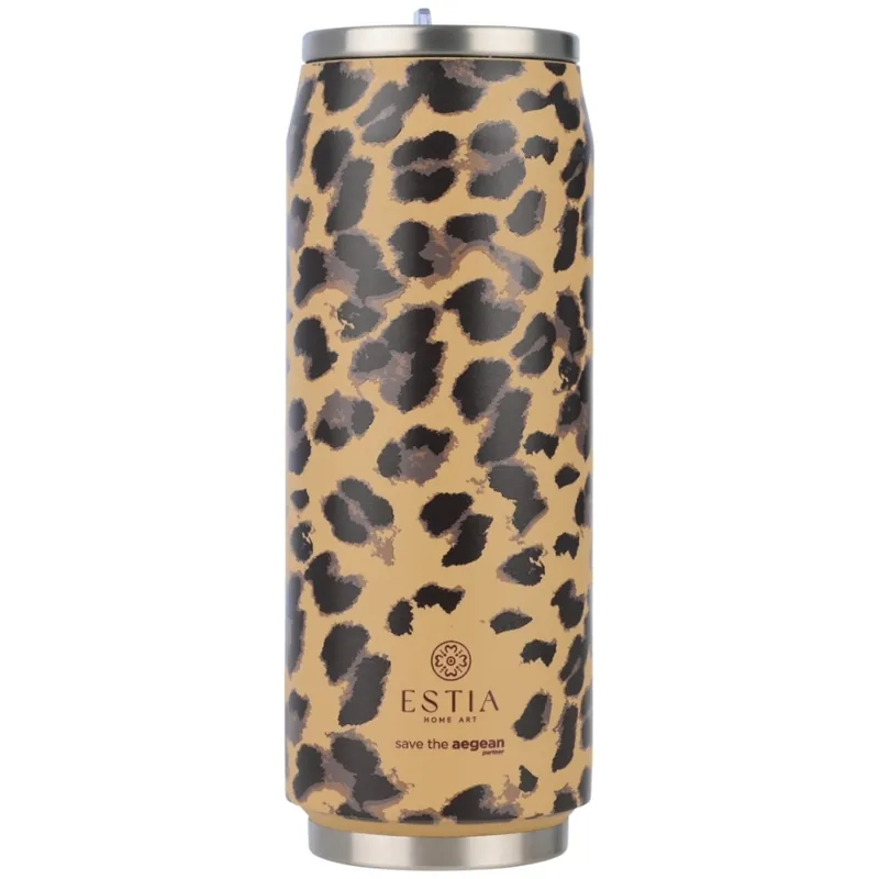 Dostępne od ręki Kubek termiczny ze słomką 500 ml Spotted Prowl