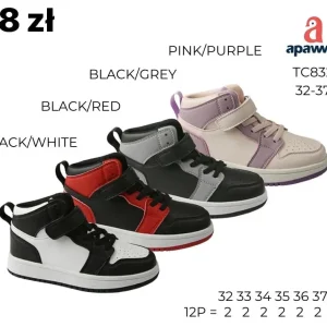 Buty SPORTOWE DZIECIĘCE Apawwa TC832 za kostkę r. 32-37 mix Wyjątkowa oferta