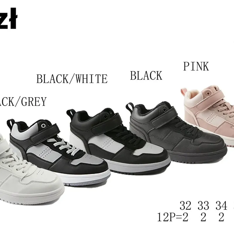 Buty SPORTOWE DZIECIĘCE Apawwa TC823 rozmiary 32-37 za kostkę Wysoka jakość