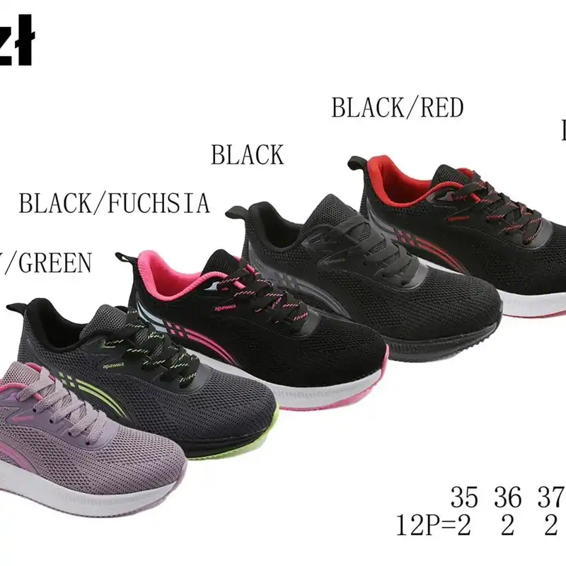 Buty Sportowe Dziecięce Apawwa LG1020P Rozmiary 35-40 Mix Kolorów Wybór klientów