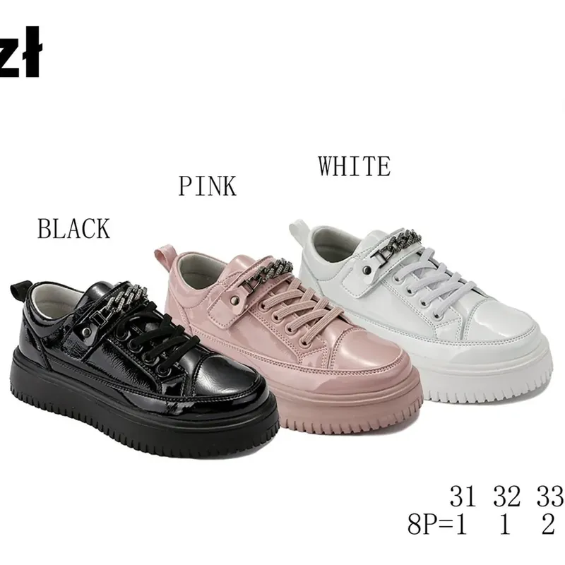 Buty sportowe dziecięce Apawwa T1230R lakierowane Dodaj do koszyka