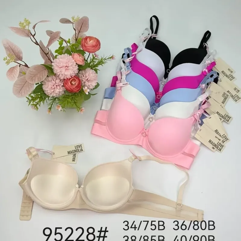 Ograniczona ilość Biustonosze damskie Love Mix kolorów 34/75B-40/90B