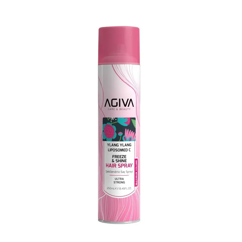 Taniej Lakier do włosów AGIVA Ultra Strong Freeze 250 ml