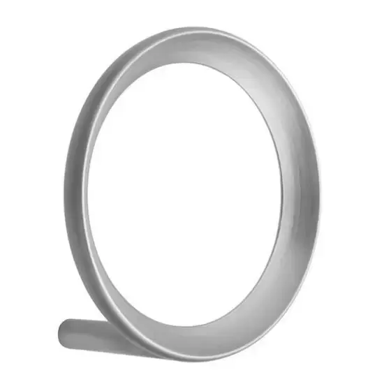 Wieszak Ścienny Loop 9 Cm Cynk Szczotkowany Normann Copenhagen Hit sprzedaży