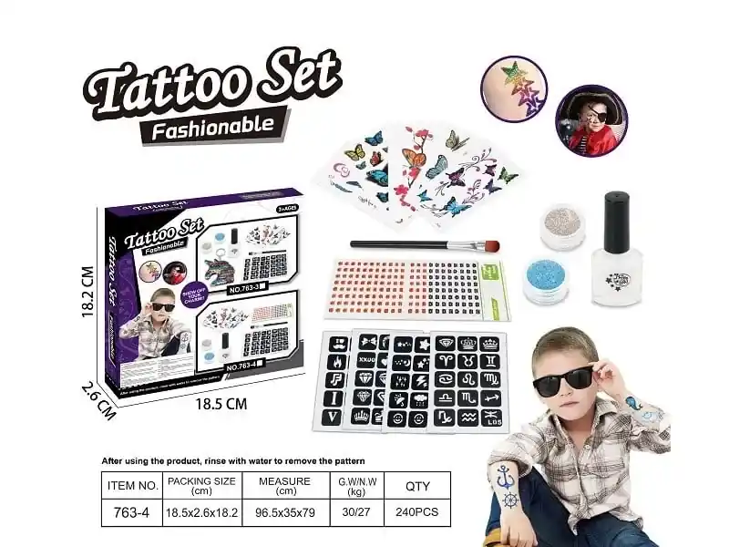 Zestaw do tatuaży Tattoo Set 18x15 cm Niska cena