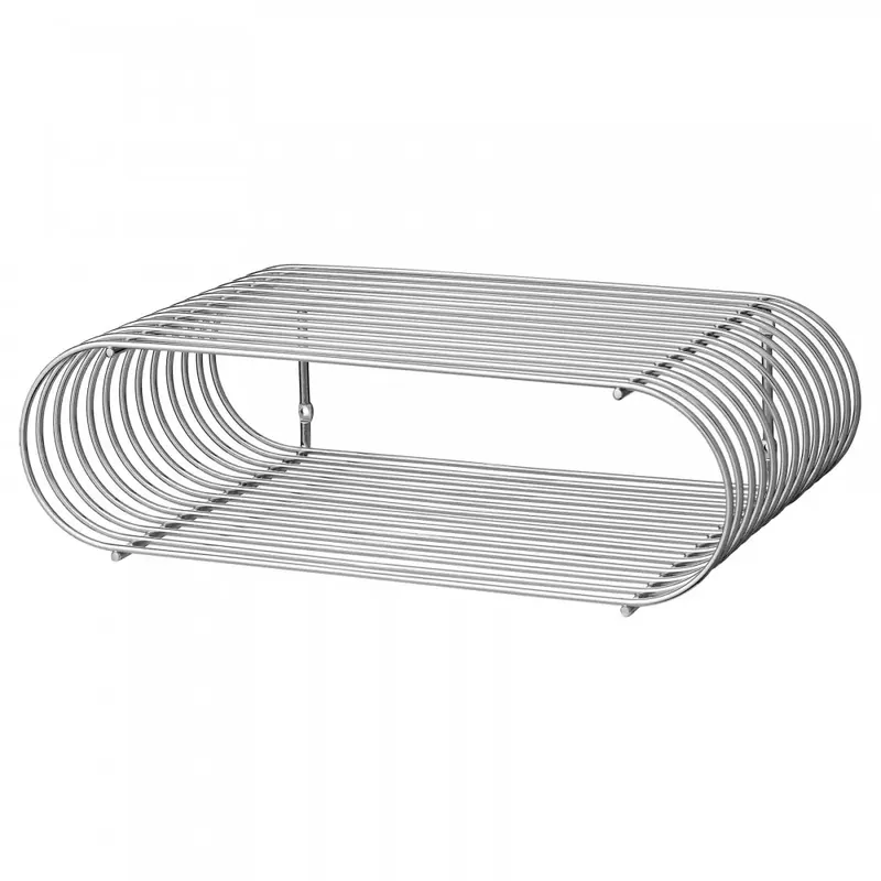 Półka Curva 40 Cm Srebrna Aytm Nowość