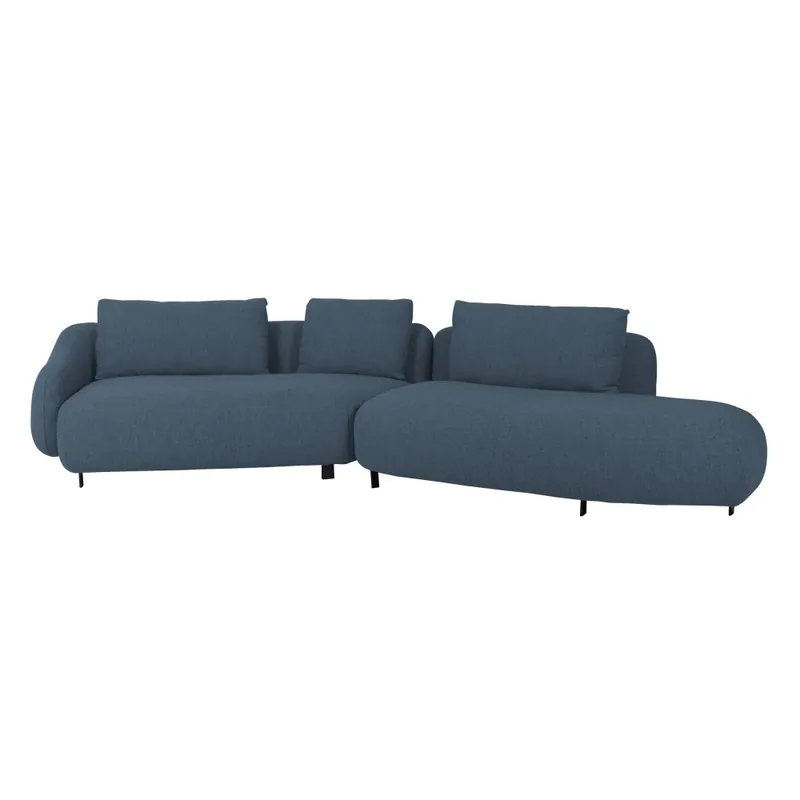 Taniej Sofa Orca 345 Cm Granatowa Furninova