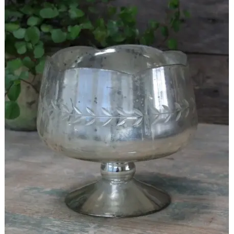 Darmowy zwrot Pucharek Szklany Chic Antique z Wzorami